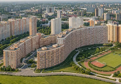 Фиброцементные фасадные панели для ЖК «Рождественский» г . Мытищи